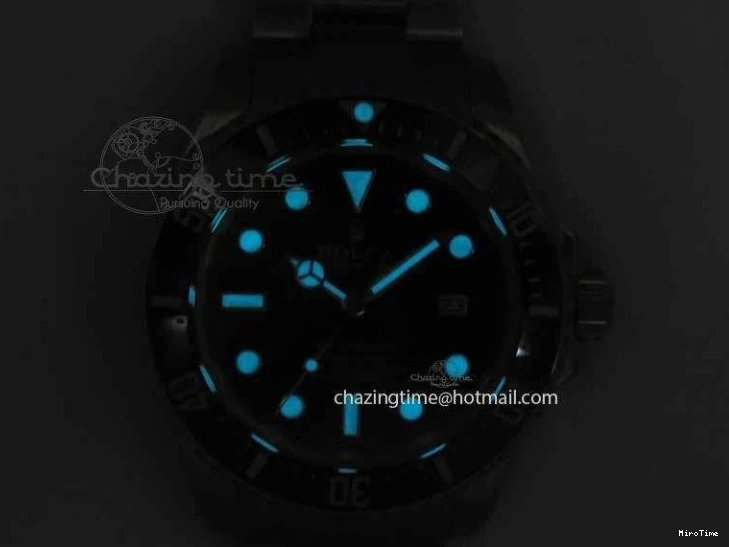 MiroTime 0322 Timeless Sea-Dweller 116600 Black Ceramic BP Maker Best Edition On SS Bracelet SA 3680